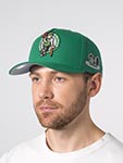 Бейсболка MITCHELL NESS арт. HP14041-BCEGREN Boston Celtics NBA (зеленый)